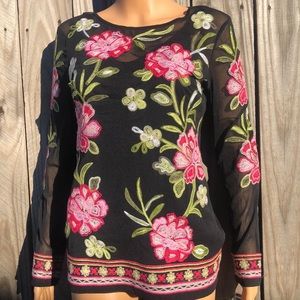 I.N.C international concept tops size S